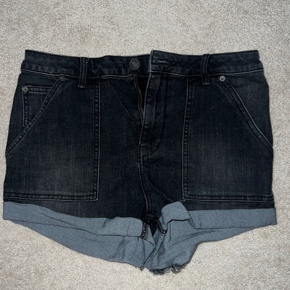 Free People Pants - Free People Black Shorts